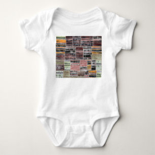 Body Patchwork Quilt Collage Impression transparente.
