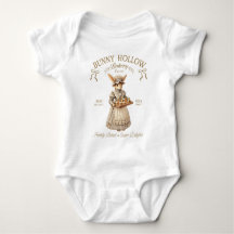 Pâtisserie Bunny Hollow Lapin de Pâques Vintage Bo