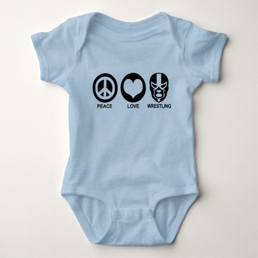 Body Peace love Lutling Baby T-shirt (Devant)