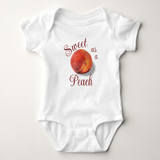 Body Peach Baby Bodysuit (Devant)