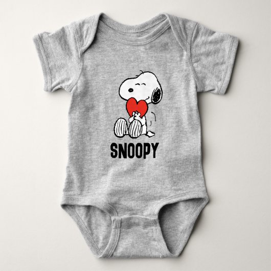Body Peanuts | Saint-Valentin | Câlin de Snoopy avec un (Devant)