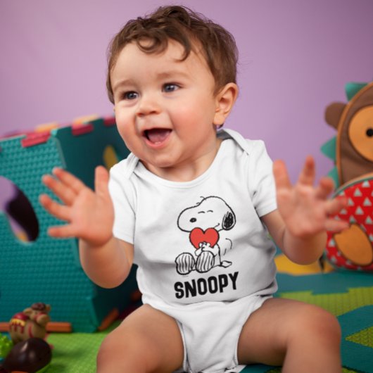 Body Peanuts | Saint-Valentin | Câlin de Snoopy avec un