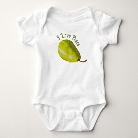 Body Pears Baby Bodysuit (Devant)