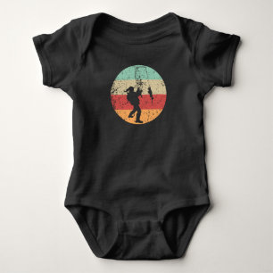 Body Pêcheuse Rétro Athlète Féminine Fille Pêche Filles