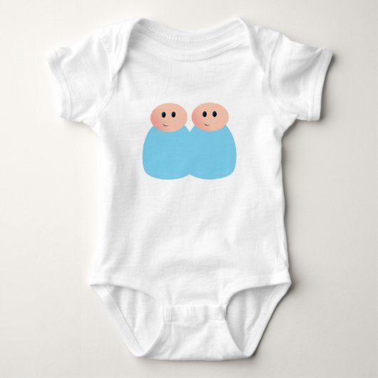 Body Peg Doll Blue Twin Vest (Devant)