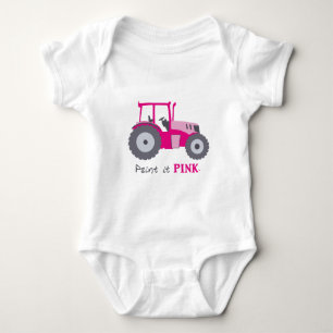 Body Peinture rose d'illustration de tracteur il rose !