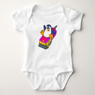 Body Penguin comme coiffeur avec Razor