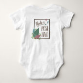 Body Pensez motivation positive plume boho (Dos)