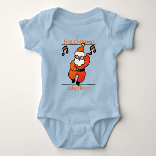 Body père Noël, bébé Noël
