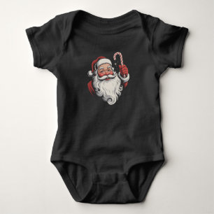 Body Père Noël de Noël Cadeau Rétro Vintage
