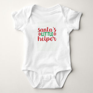 Body "Père Noël Little Helper" avec un bébé mignon