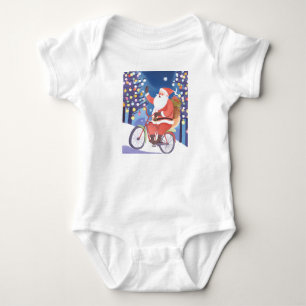 Body Père Noël motard