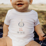 Body Personalisé Funny Seagull<br><div class="desc">Mignonne et drôle seagull personnalisé maillot de bébé.</div>