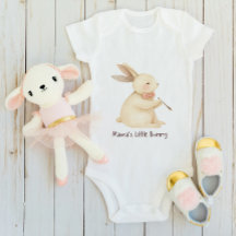 Personalized Baby Bodysuit with Name