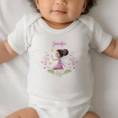 Body Personalized Baby Girl Bodysuit With A Fairy