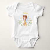 Body Personalized Baby Girl Fairy Bodysuit  (Devant)
