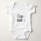 Body Personalized Baby Jersey Bodysuit (Devant)