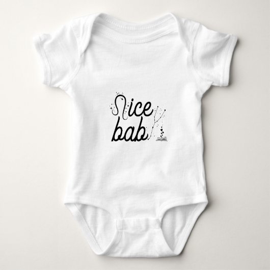 Body Personalized Baby Jersey Bodysuit (Devant)