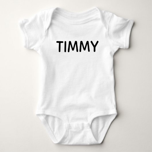 BODY PERSONALIZED BABY JUMPSUIT ONE PIECE (Devant)