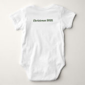 Body Personalized “Baby’s First Christmas” Highland Cow (Dos)