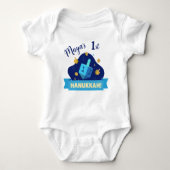 Body Personalized Baby’s First Hanukkah Dreidel Design (Devant)