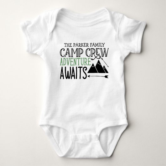 Body PERSONALIZED NAME Cabin Camping Adventure (Devant)