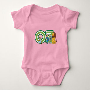 Body Personnages vintage du Magicien d'Oz et lettres de