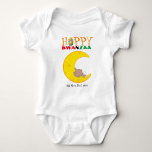Body Personnalisable Happy KWANZAA Nouveau bébé né