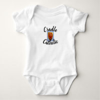 Personnalisé "Cradle Catholic" Onsie