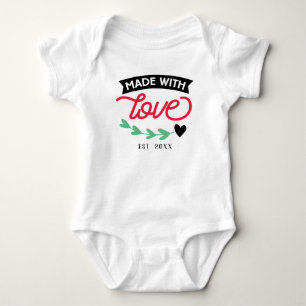 Body personnalisé fait avec amour