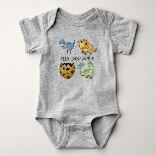 Body Personnalisé mignon Babysaurus mignon sauvage Jura