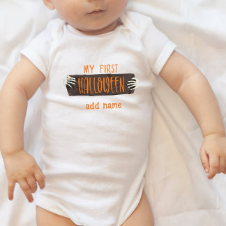 Body Personnalisé Mon premier Halloween