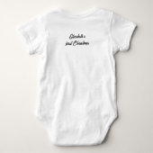 Body personnalisé pour bébé (Dos)