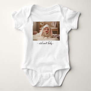 Body personnalisé pour bébé avec photo