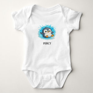 Body personnalisé pour bébé – tenue avec le nom Pe
