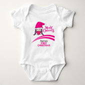 Body Personnalisé Premier Noël, Joyeux Noël (Devant)
