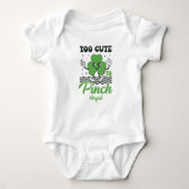 Body Personnalisé Trop mignon Pour Pinch St. Patrick's  (Devant)