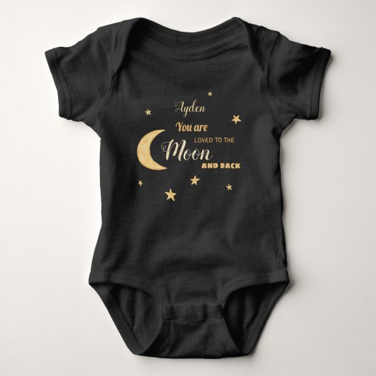 Body Personnalisé, vous êtes adoré aquarelle (Devant)