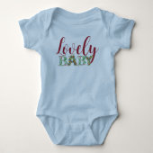 Body Personnaliser Baby Boy Décoratif Lettres Script (Devant)