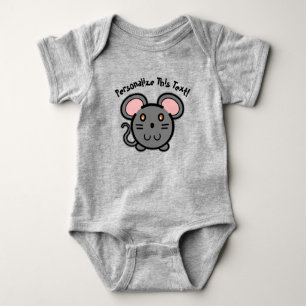 Body PERSONNALISER Jote Grey Mousie T-shirt