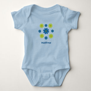 Body Personnaliser le baby shower de fleurs de printemp