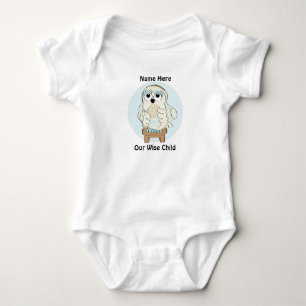 Body Personnaliser "Notre Enfant Sage" pour bébé de P