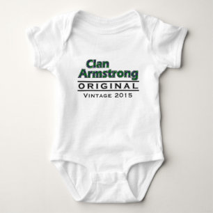 Body Personnaliser vintage d'Armstrong de clan votre