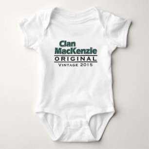 Body Personnaliser vintage du Mackenzie de clan votre