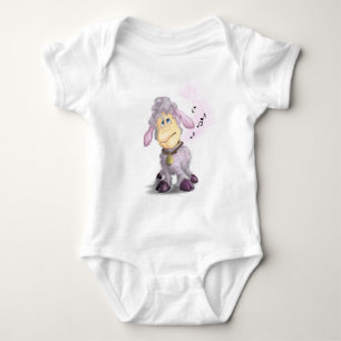 Body Petit agneau avec costume bébé Bell