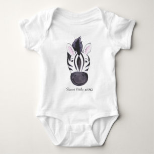 Body Petit animal zèbre doux t-shirt enfant