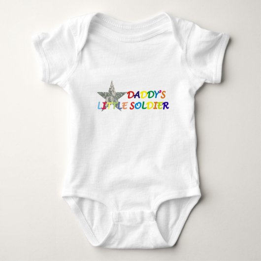 Body Petit bébé du soldat du papa (Devant)