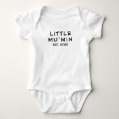Body Petit bébé Mumin musulman (Devant)