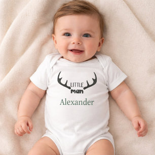 Body Petit Bodysuit pour bébé avec bois de cerf