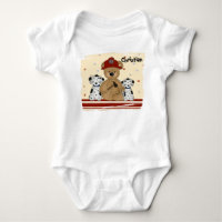 Petit brave homme et amis T-shirt enfant